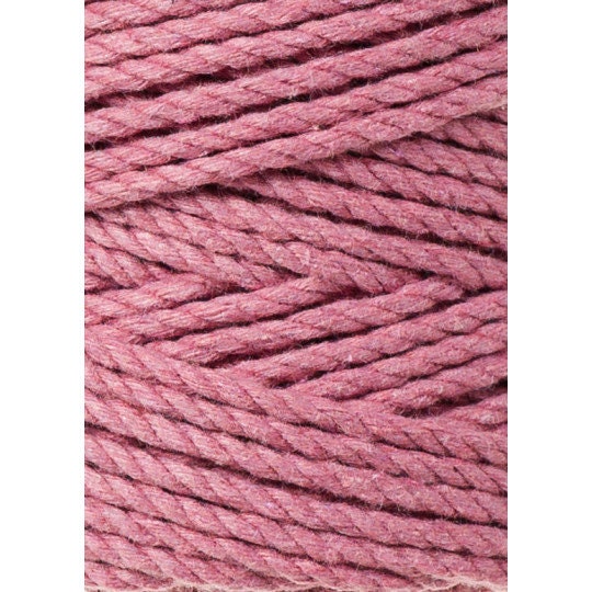 3mm Blossom supersoft cotton 3-strand 3-ply macrame rope 108 | Etsy