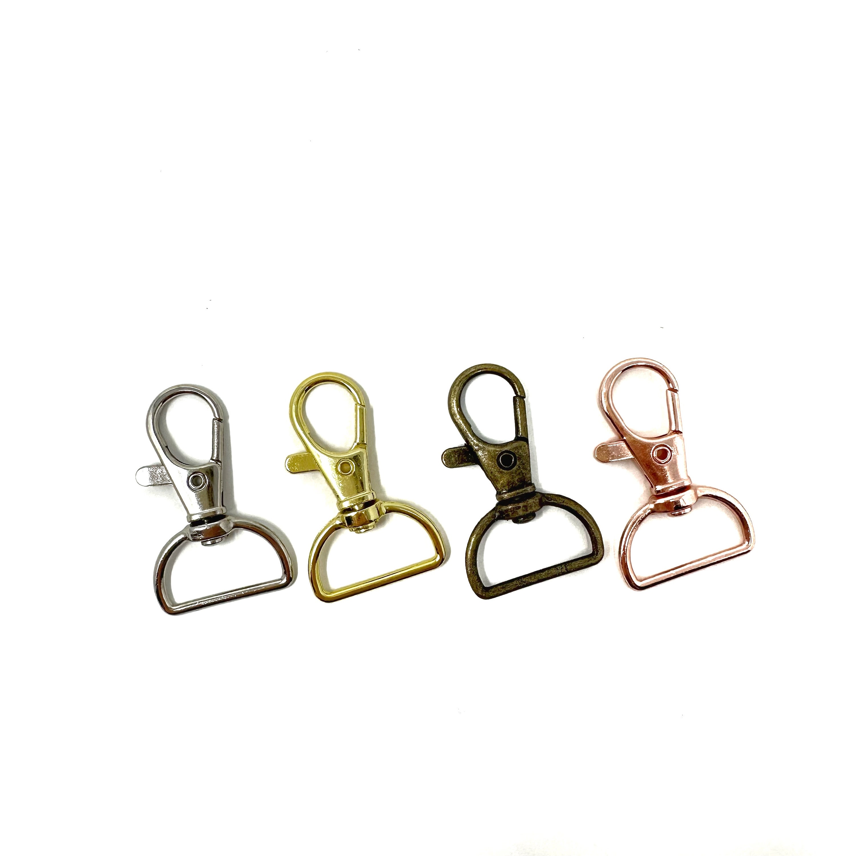Keychain Ring Swivel Clasp (1pcs/5pcs)Macrame DIY Handcraft, Decor, Handmade Bag & Accessories