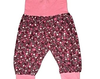 Pumphose - Baby - Bloomers - Mitwachshose Gr 74 /80 - Unikat