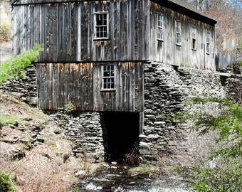 Molino grist en el parque estatal de Moore