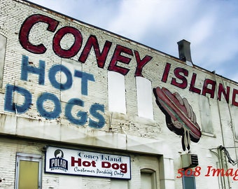 Mural trasero de Coney Island
