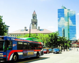 Ayuntamiento y Worcester Plaza