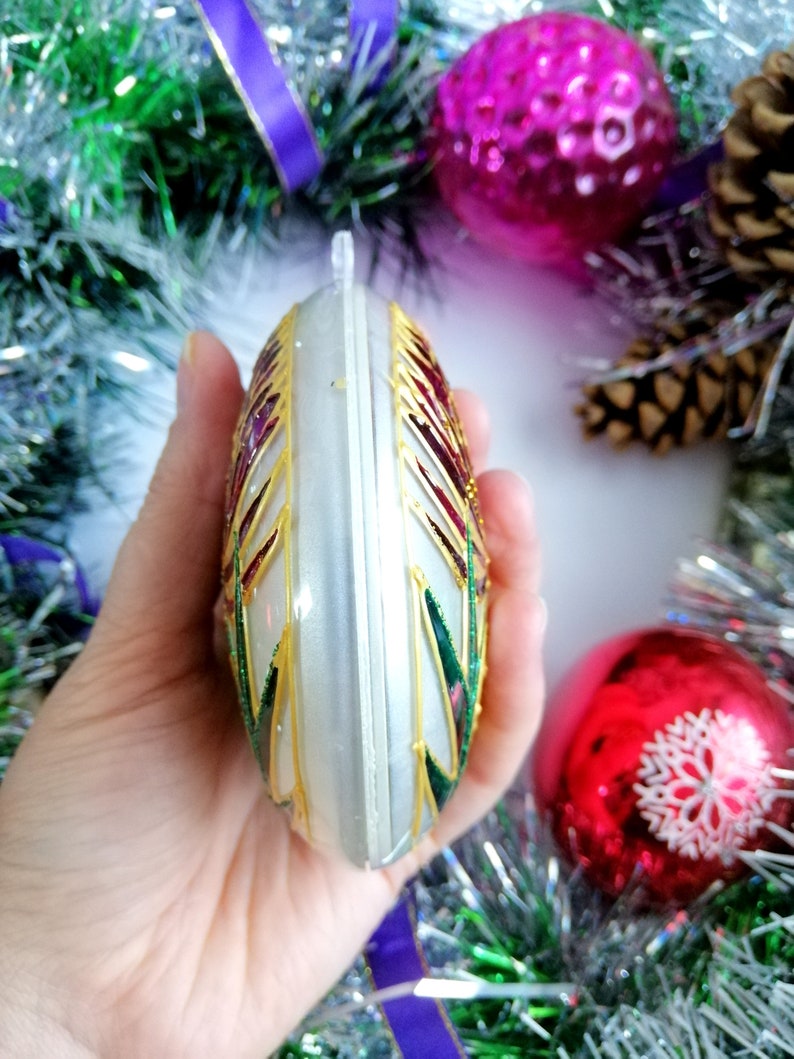 Thistle Christmas ornaments handmade Scottish thistle Etsy