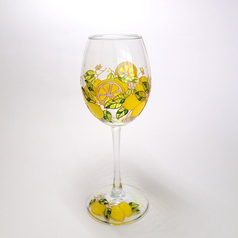 Mushroom wine glass personalized Toadstool wine glass hand painted gift for wine lover Anniversary gift for wife New home gift housewarming