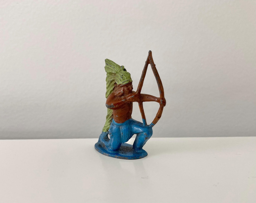 Johillco Indians Native American Indian Lead Toy Soldiers Vintage Toy johillco-indians-native-american-indian-lead-toy-soldiers-vintage-toy