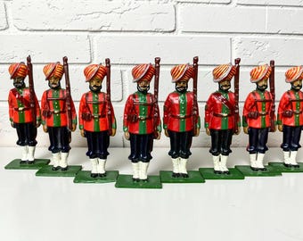 KINGCAST 15th Ludhiana Sikhs Indian Army Infantry 1906 Toy Soldiers Peter Cowan