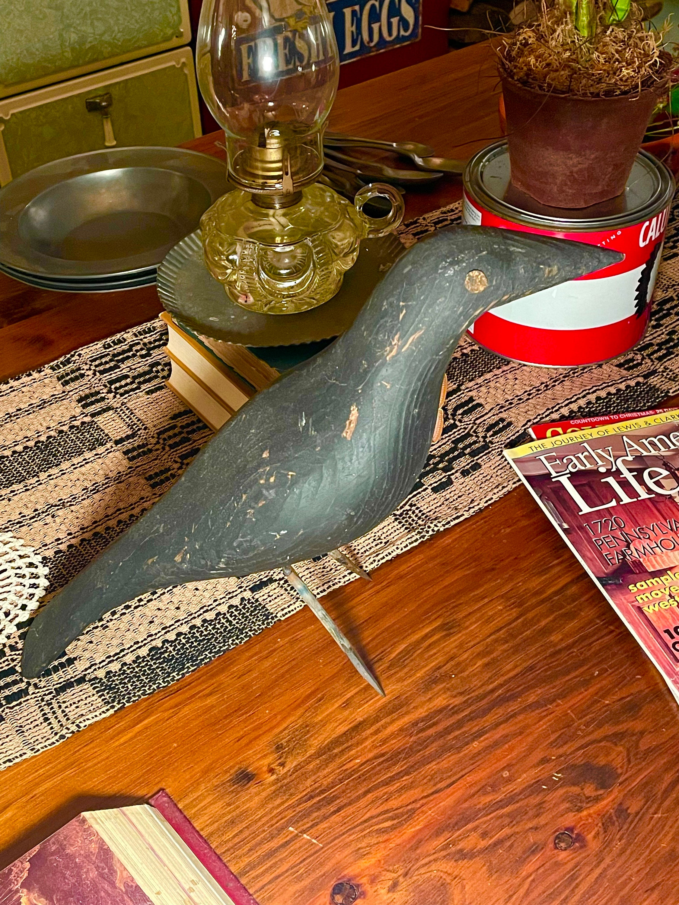 Printable Raven Decoy