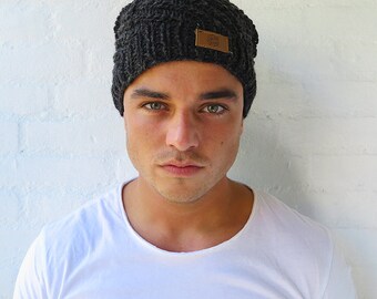 Himalayan Dark Grey Beanie - Handmade Wool