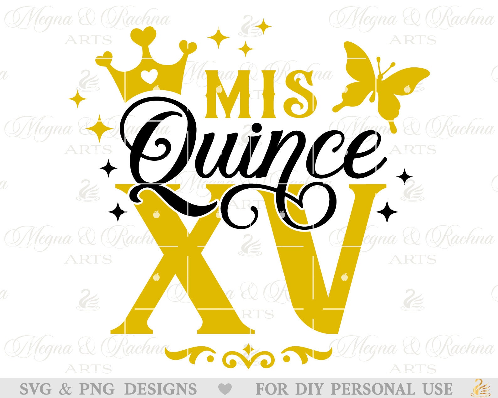 Mis Quince Svg Mis XV Svg Mis XV Anos Svg Mis Quince Anos Etsy Finland