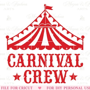 Carnaval Crew Svg, Circus Svg, Circus Verjaardag Svg, Carnaval Verjaardag Svg, Circus Thema Verjaardag Svg, Carnaval Thema Verjaardag, Carnaval Svg