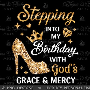 Entrando no meu aniversário com a graça e a misericórdia dos deuses svg, Birthday Queen Svg,Birthday Girl Svg, Queen Svg,Camisa Feminina Svg,Queens Birthday Svg