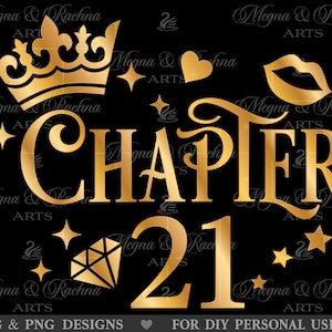 Capítulo 21 svg, Capítulo 21 png, 21 cumpleaños svg, 21 camisa de cumpleaños, cuarenta y fabuloso, cuarenta svg, feliz cumpleaños, cumpleañera, reina