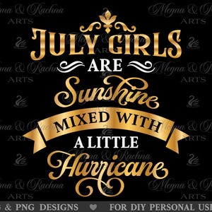 Chicas de julio Svg PNG, Cumpleaños de julio Svg, Nacido en julio Svg, Reina de julio Svg, Reina del cumpleaños Svg, Chica de cumpleaños Svg, Camiseta de cumpleaños de mujer Png