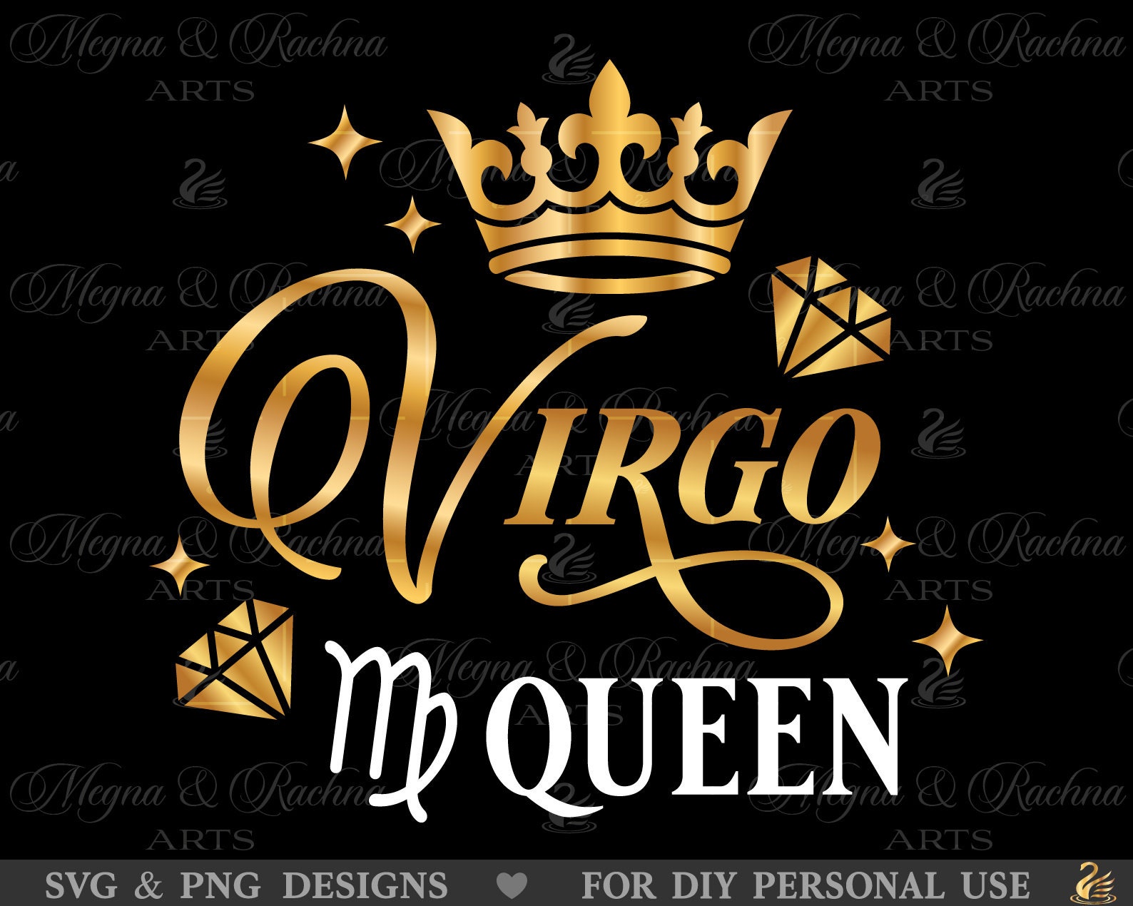 Virgo Queen Svg Virgo Svg for Women Virgo Zodiac Svg Afro Etsy UK