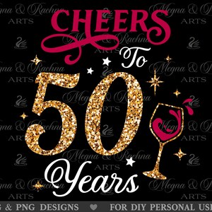 Proost op 50 jaar SVG, 50e verjaardag SVG, 50e verjaardag SVG voor vrouwen, 50e verjaardag SVG voor mannen, vijftig verjaardag SVG, 50e SVG