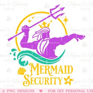 Sécurité sirène Svg, Svg papa sirène, sirène frère Svg, Svg anniversaire sirène, sirène chemise Svg, sirène Cricut, sirène Clip Art, Png