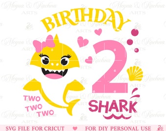 Baby Shark Birthday Shirt Etsy Baby Shark Birthday Shirt Etsy