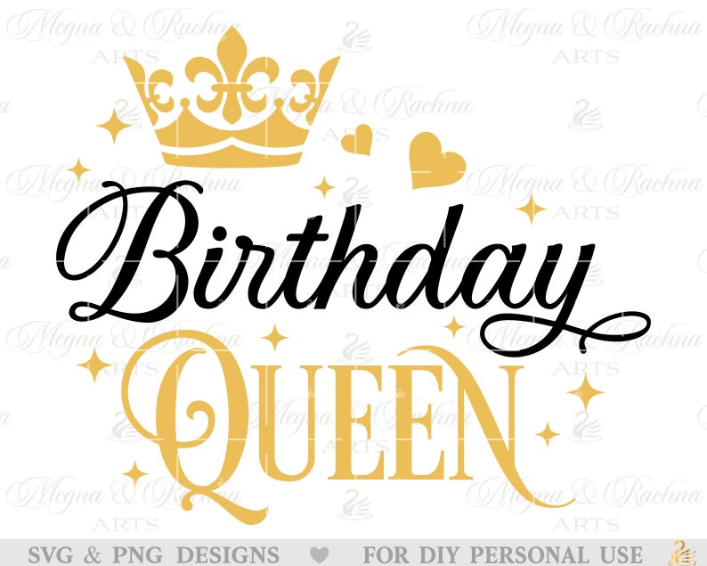 Birthday Queen Svg Queens Svg Birthday Diva Svg Women | Etsy