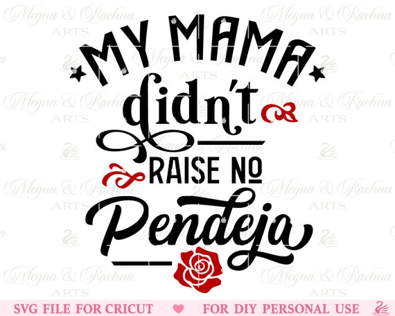 My Momma Didn't Raise No Pendeja Latina Christmas Gift T-Shirt My Momma Didn't Raise No Pendeja Latina Christmas Gift T-Shirt