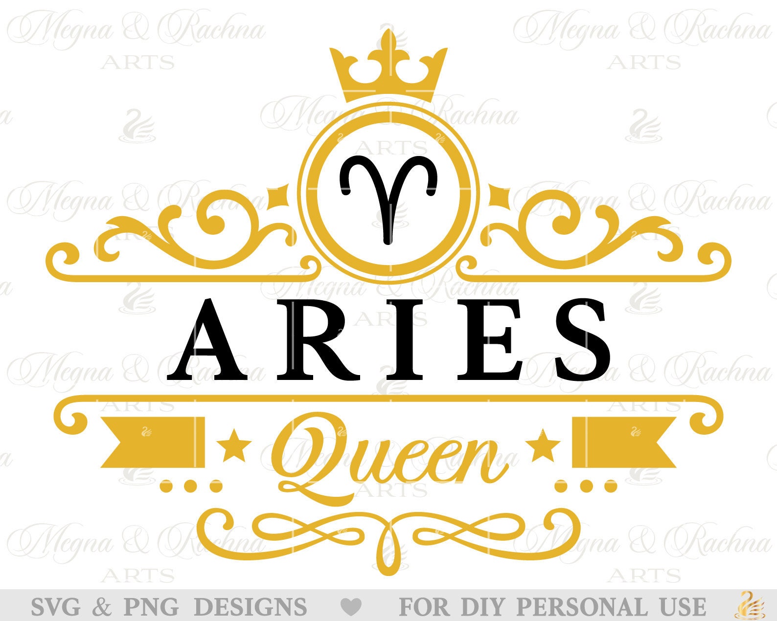 Aries Queen Svg Aries Woman Svg Aries Birthday Svg Aries | Etsy Norway