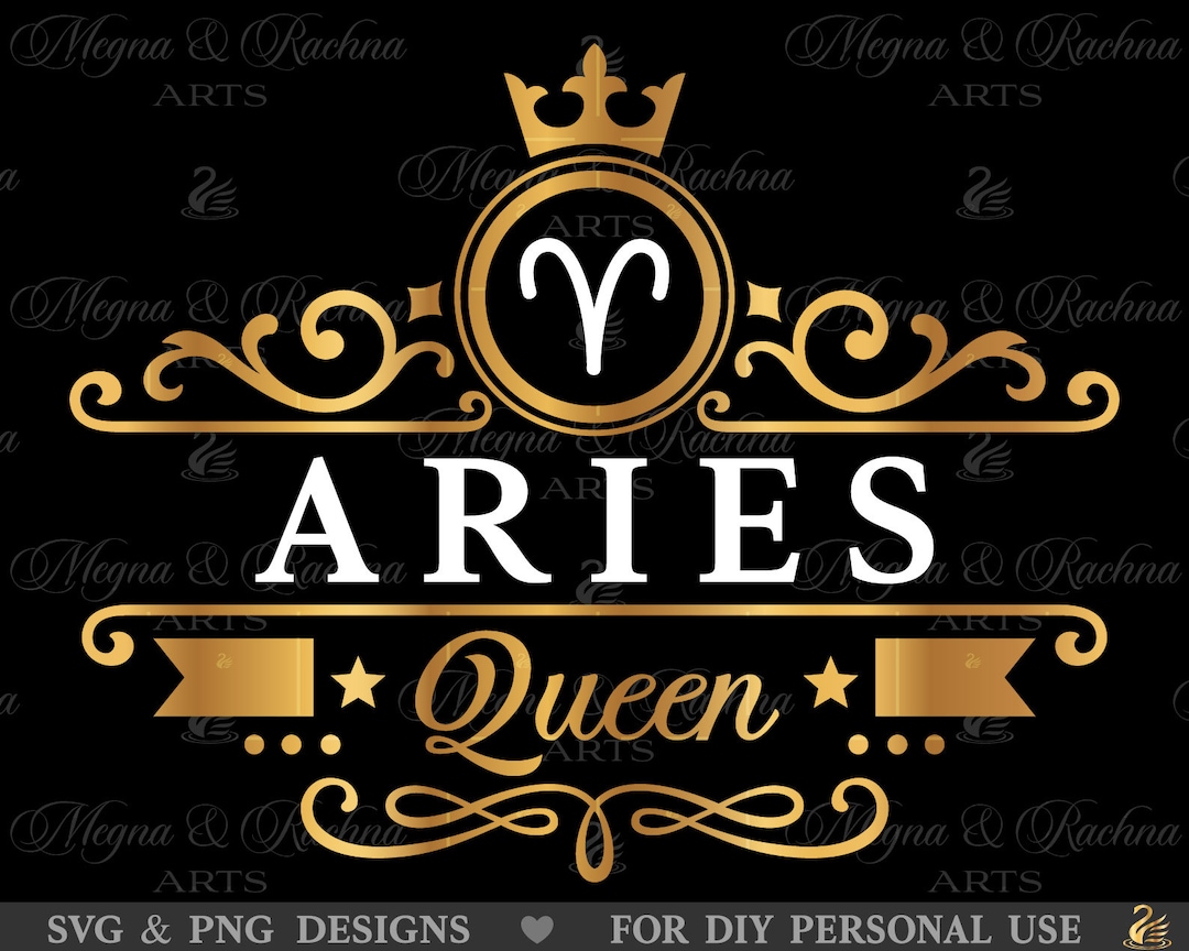 Aries Queen Svg Aries Woman Svg Aries Birthday Svg Aries Etsy UK