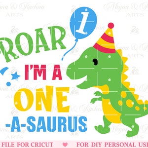 Svg One A Saurus, Svg 1er anniversaire Dino, Rawr Im 1 Svg, Enfants, Svg Dino Boy, Svg anniversaire Trex, Svg Anniversaire Saurus anniversaire, Anniversaire dinosaure garçon