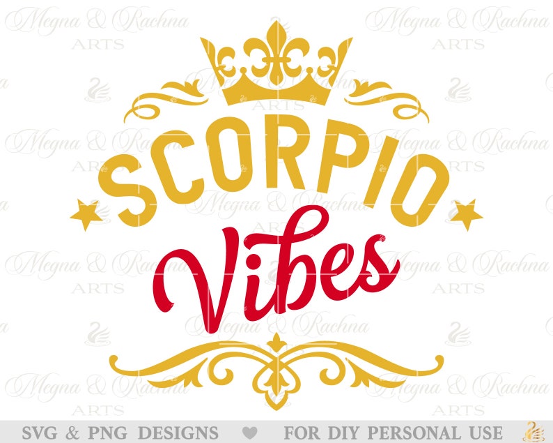 Scorpio Vibes Svg Scorpio Zodiac Svg Scorpio Svg for Women Etsy