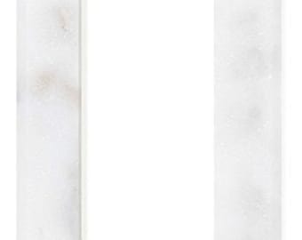 Italian Calacatta Gold Marble Single Rocker Switch Wall Plate / Switch Plate / Cover - Polished