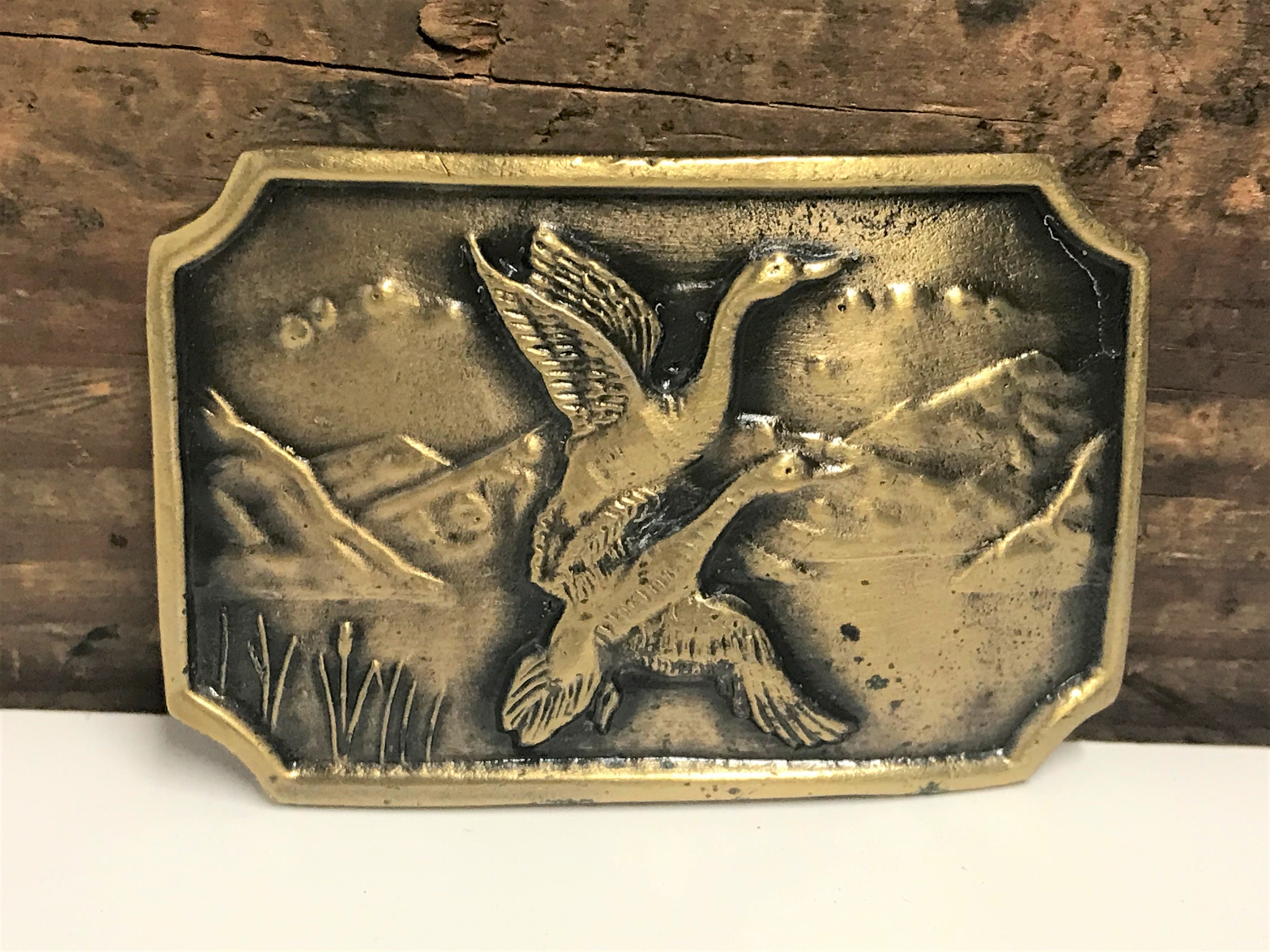 Vintage Flying Geese Belt Buckle Vintage Bird Belt Buckle - Etsy