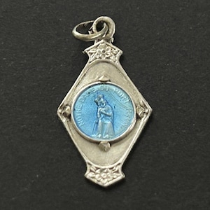 Vintage French Notre Dame Du Port, Our Lady of The Port, French Religious Medal/Pendant, Vintage Devotional Gift, Catholic Medal