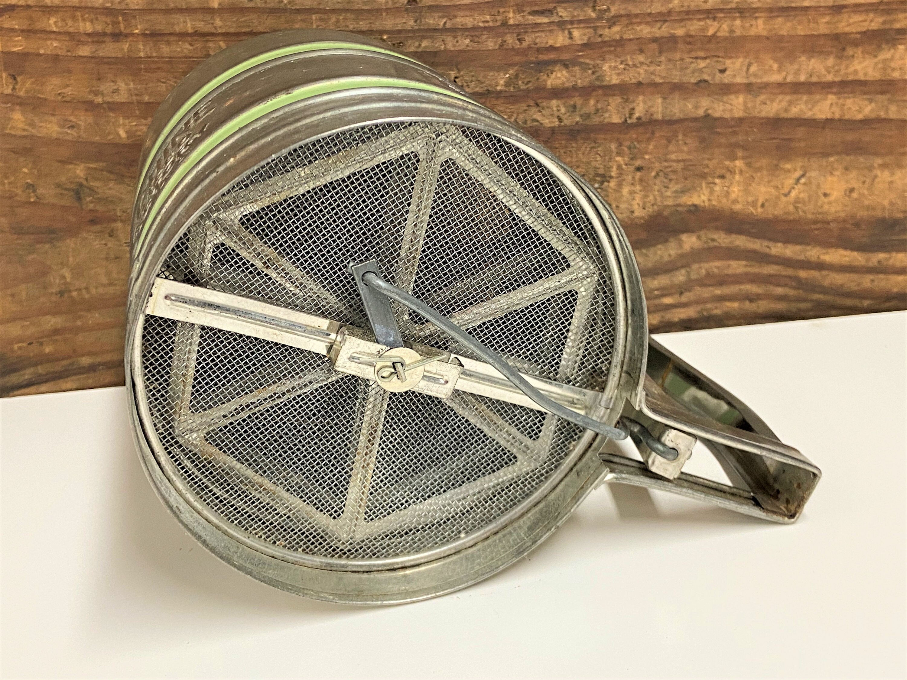 Vintage Sift Chine Sifter Retro Metal Sifter with Hand Etsy