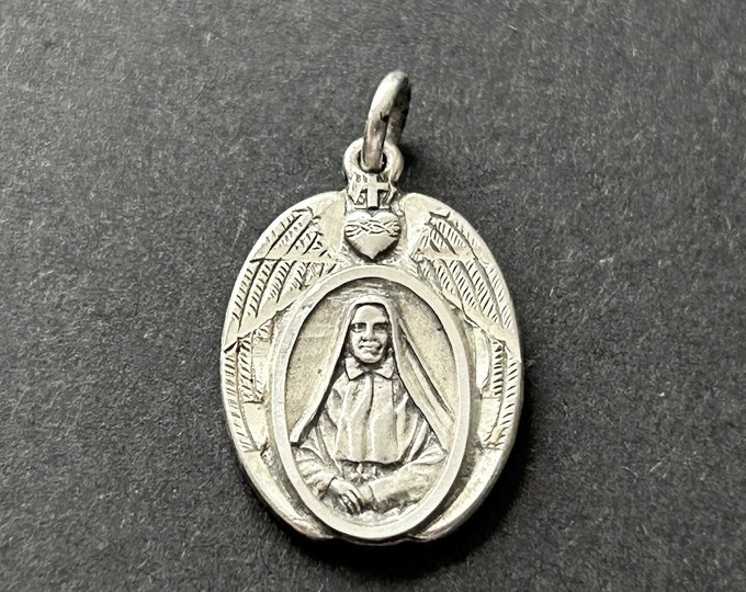 Vintage St Frances Xavier Cabrini Charm, Catholic Saint Pendant, Mother ...