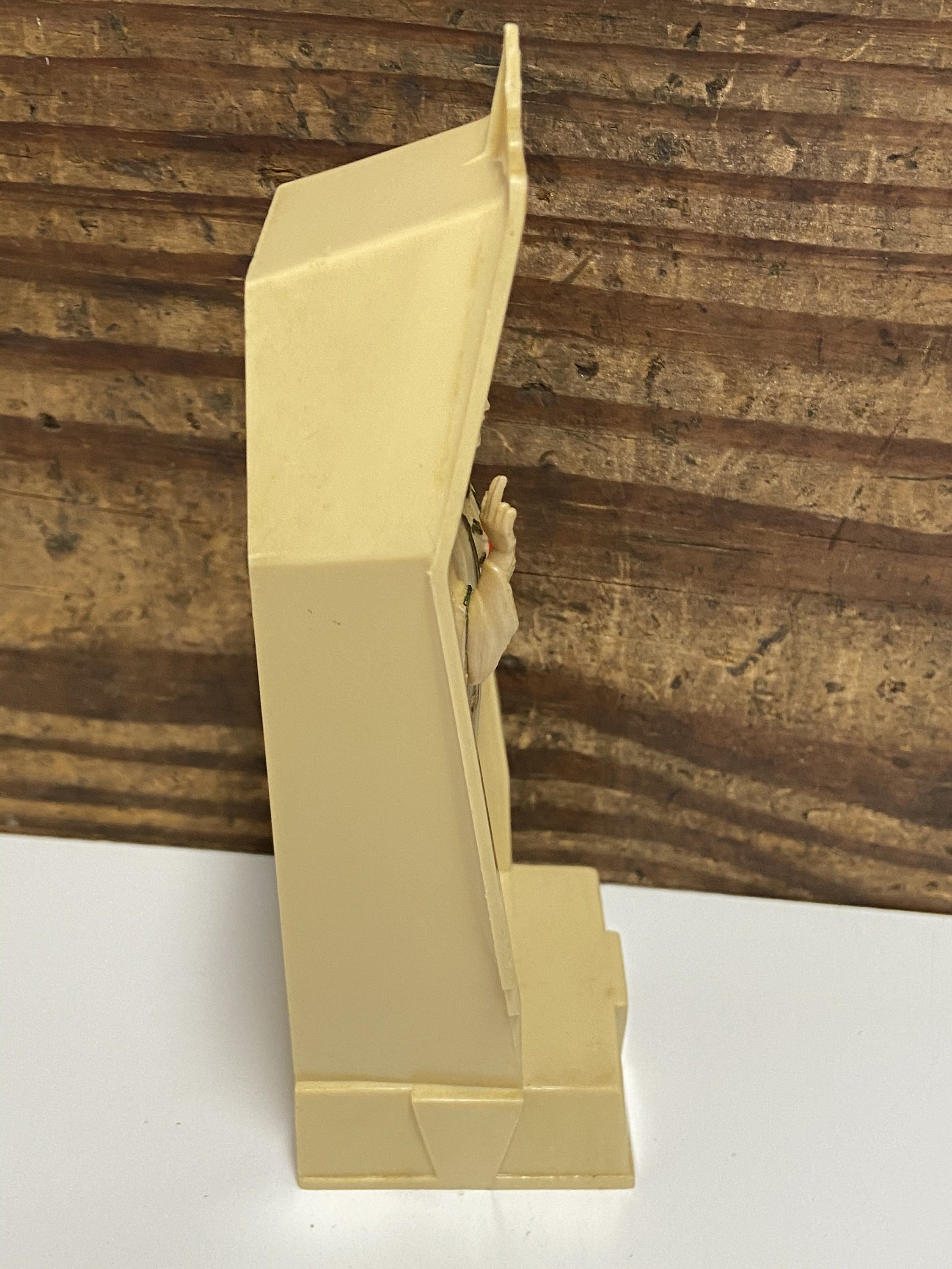 Vintage Sacred Heart Jesus Statue Plastic Jesus Statue Etsy