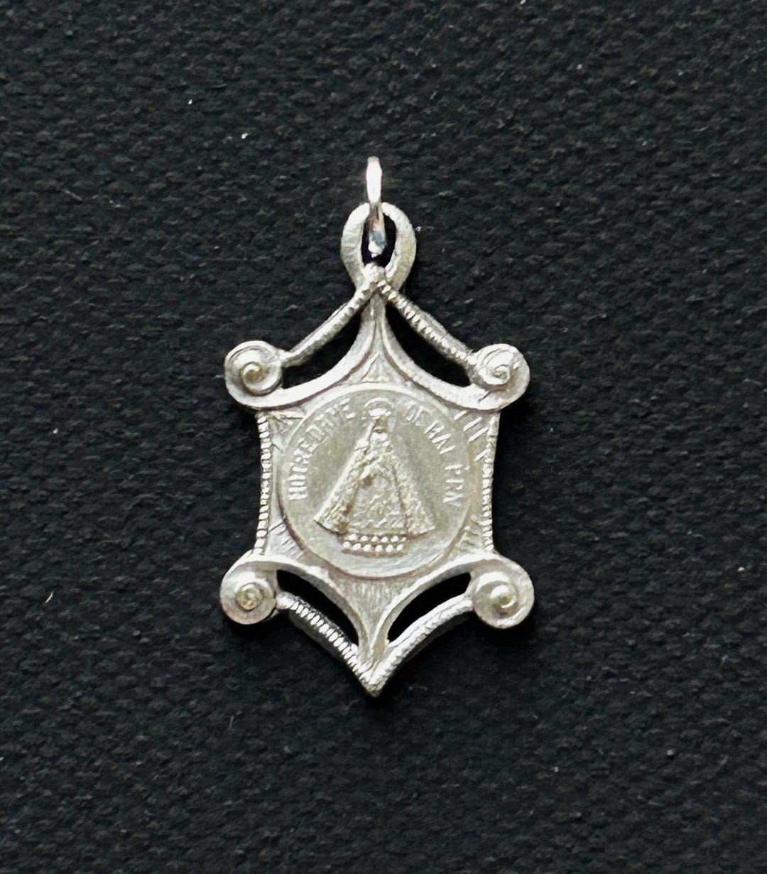 Vintage French Notre Dame De Hal Medal: Lourdes Religious Pendant - Etsy