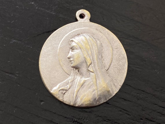 Vintage Dutch Virgin Mary Catholic Medal Maria Congregatie - Etsy