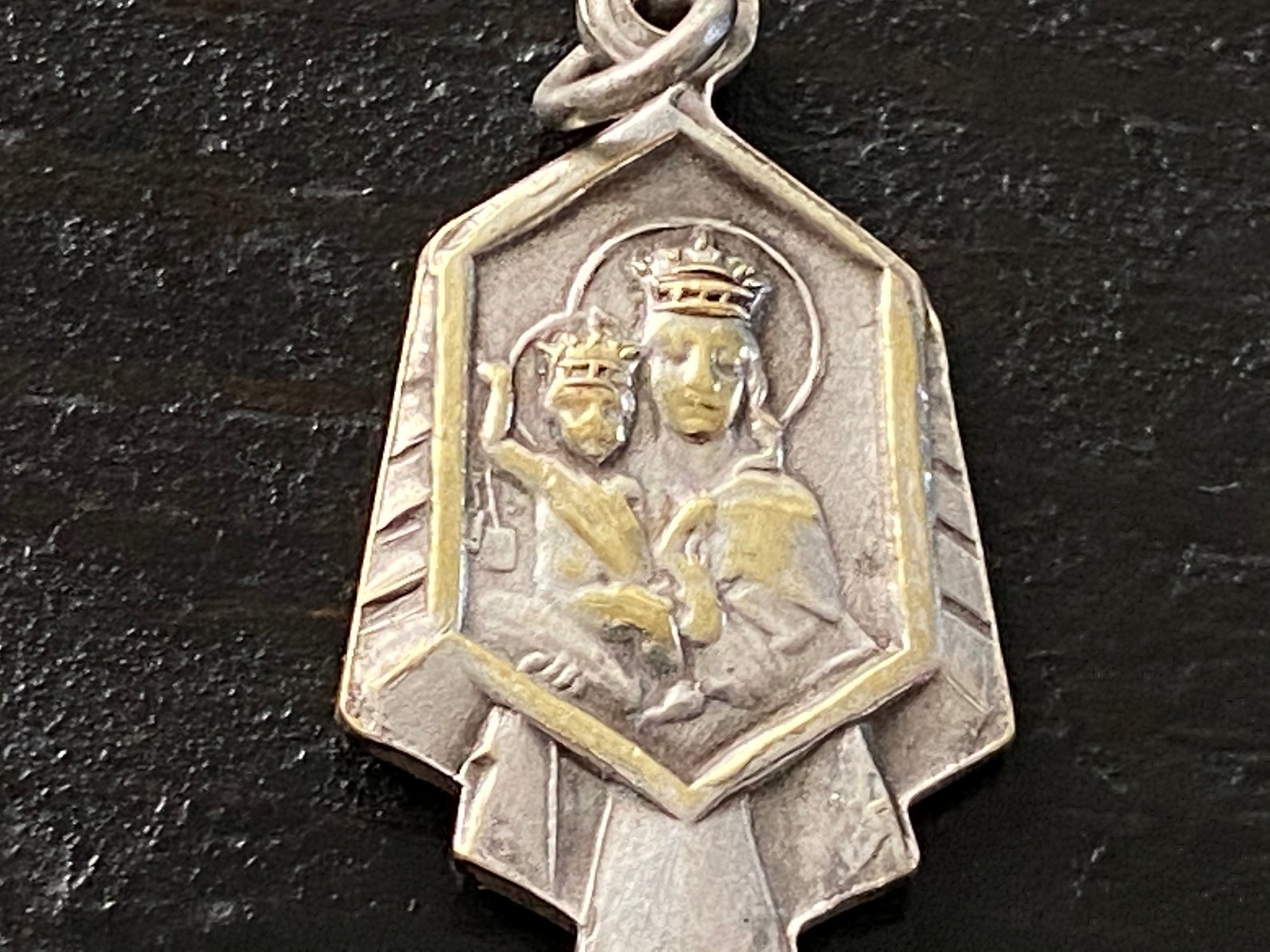 Antica Art Deco Sacro Cuore Gesù Medaglia Nostra Signora del - Etsy Italia