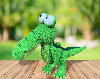 Crochet Alligator Miniature | Amigurumi Crocodile Lovey | Stuffed Alligator Plush | Unique Alligator Gifts | Crochet Snuggly Toys