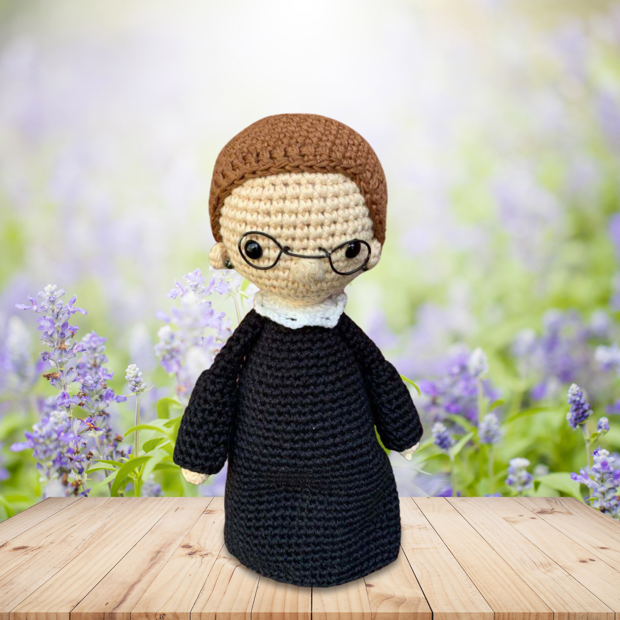 Rbg Crochet Doll Etsy