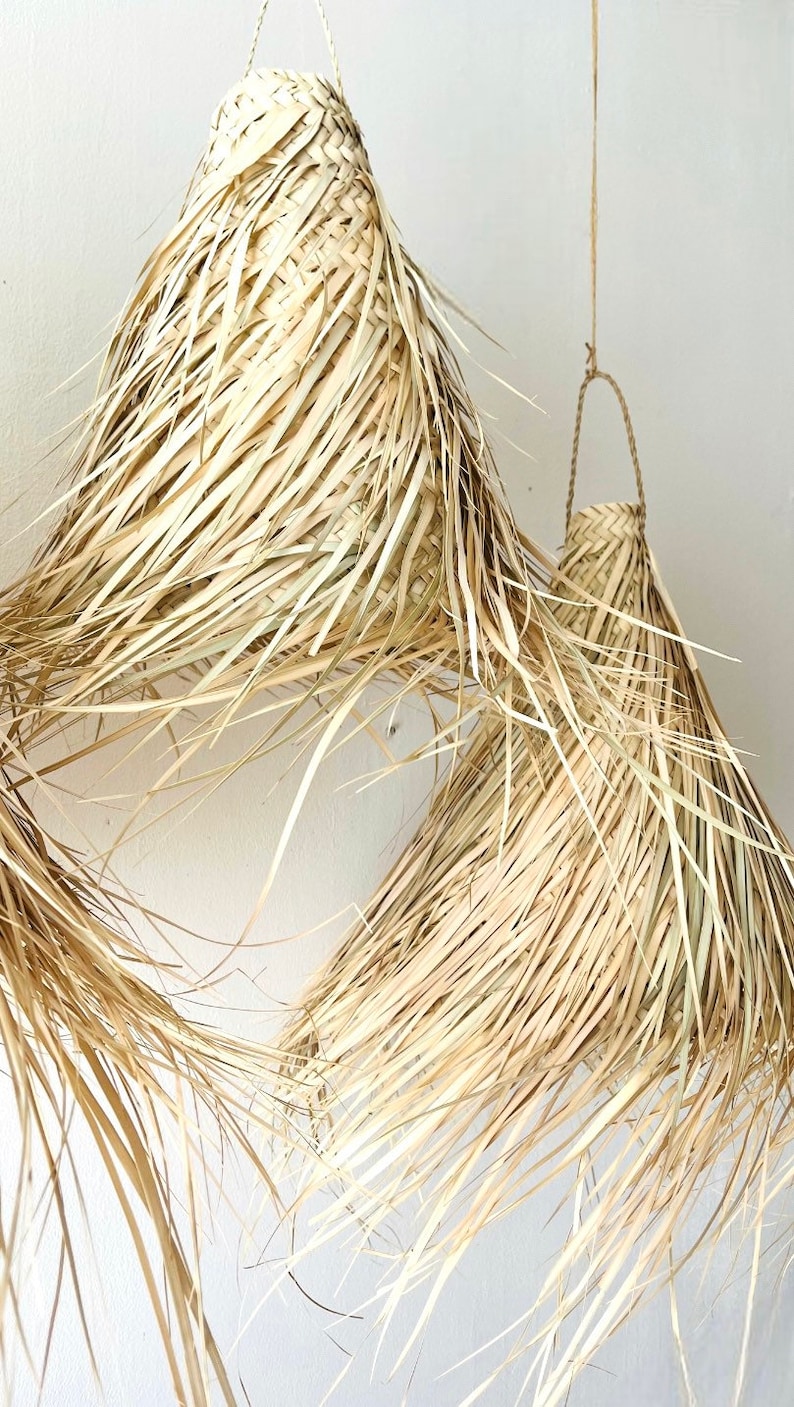 Straw pendant light image 2