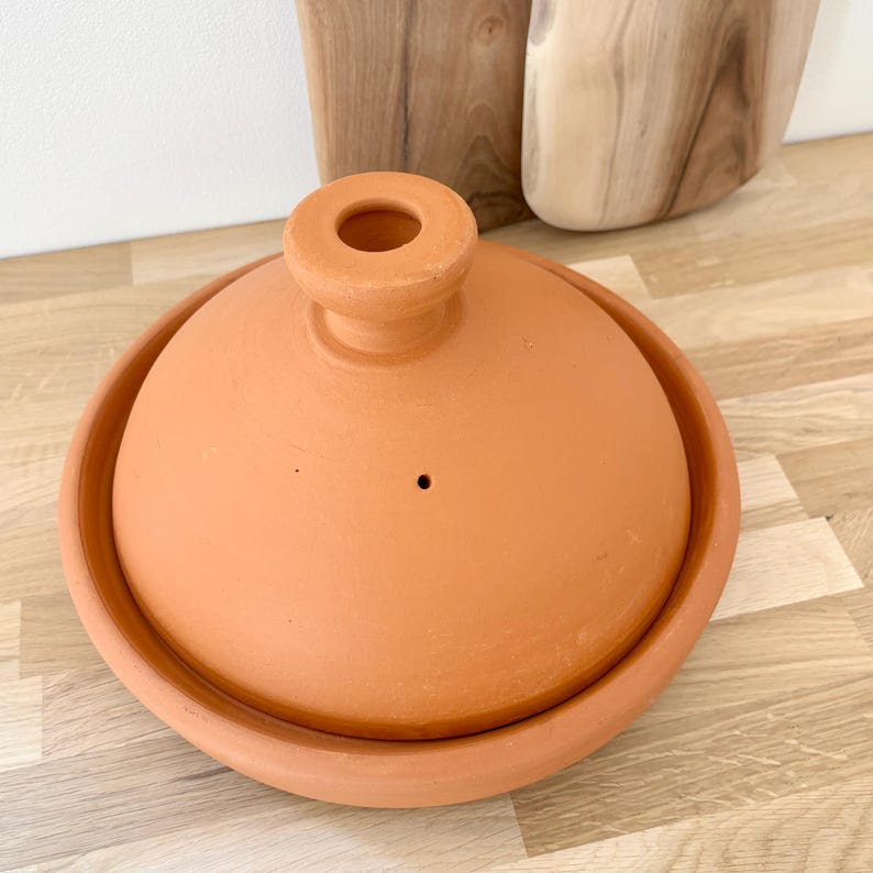 Tajine marocchino in terracotta immagine 2