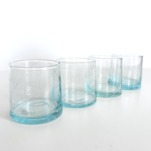 4er-Set Beldi-Blaugläser PM – Klein - Marokkanisches Kunsthandwerk
