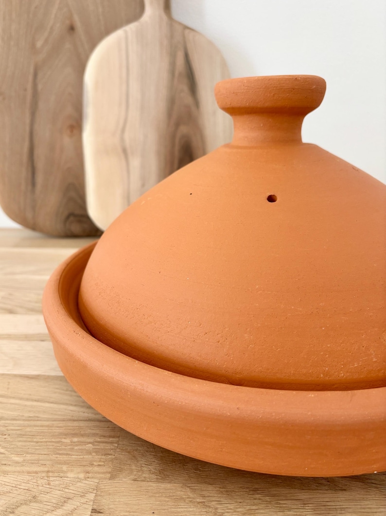 Tajine marocchino in terracotta immagine 4