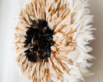 Juju Hat in feather, wall decoration