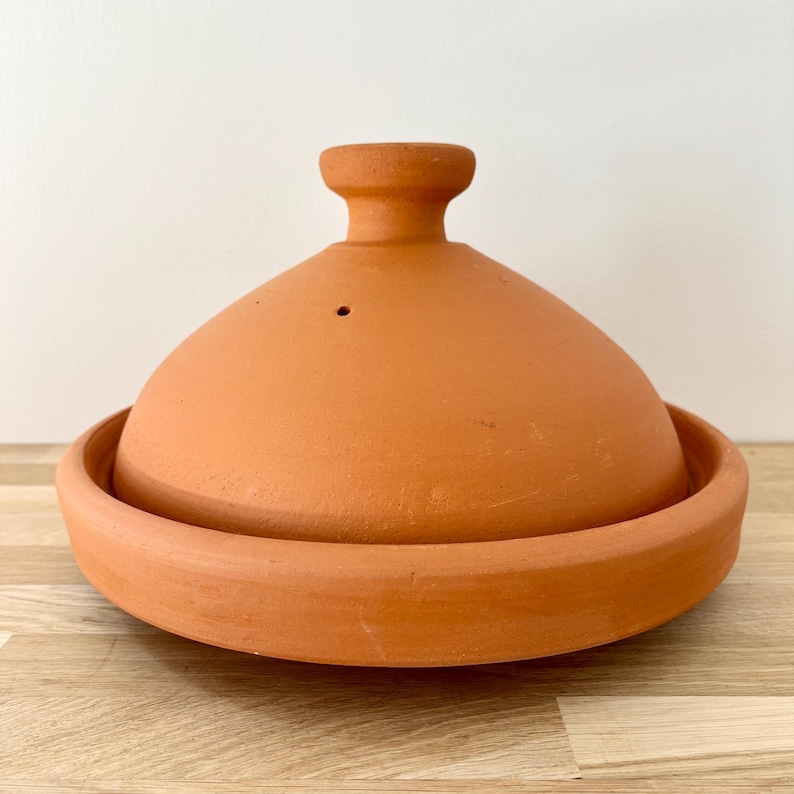 Tajine marocchino in terracotta Ø 30 - 3/4 personnes
