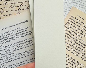 Watercolor bookmarks- 25 cold press paper art supplies, Bee watercolor paper, blank book marks painted textured rounded