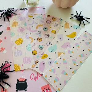 Printable Pastel Halloween Bookmarks, Reading, Kids, Halloween ...