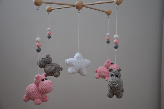 Hippopotame Mobile De Cheri Sur Le Support De Bois Bebe Etsy Hippopotame Mobile De Cheri Sur Le Support De Bois Bebe Etsy