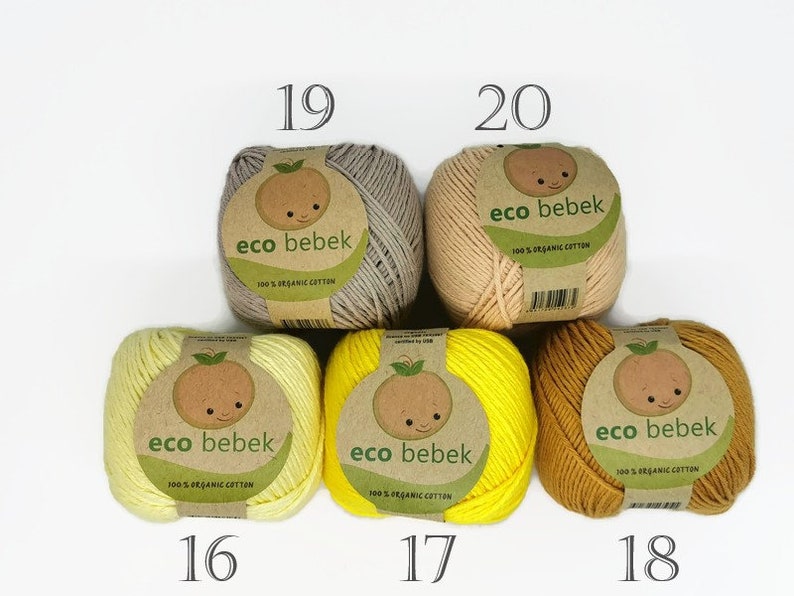 Baby Yarn Eco Bebek Gots Certificate Organic Cotton Yarn Hypoallergenic Yarn En71 3 Certificate Knitting Yarn 50g Crochet Yarn Sewing Fiber Macrame Lifepharmafze Com