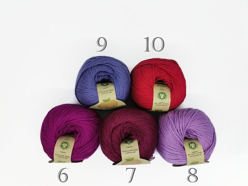 Crochet Yarn Knitting Yarn En71 3 Certificate 50g Gots Certificate Organic Cotton Yarn Baby Yarn Hypoallergenic Yarn Eco Bebek Sewing Fiber Macrame Womenintech Fi