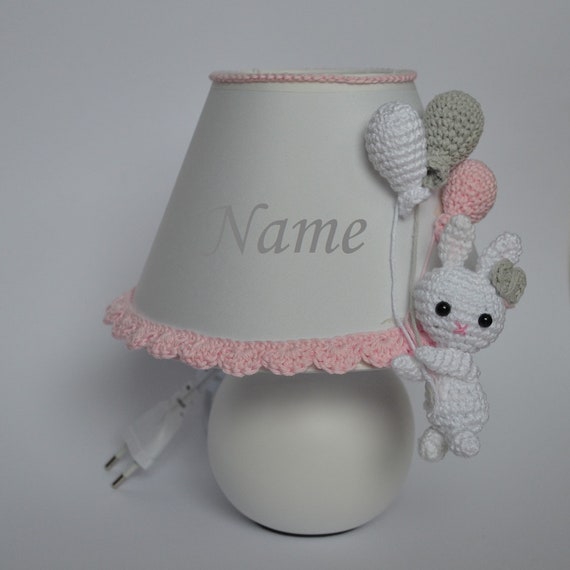pink baby lamp